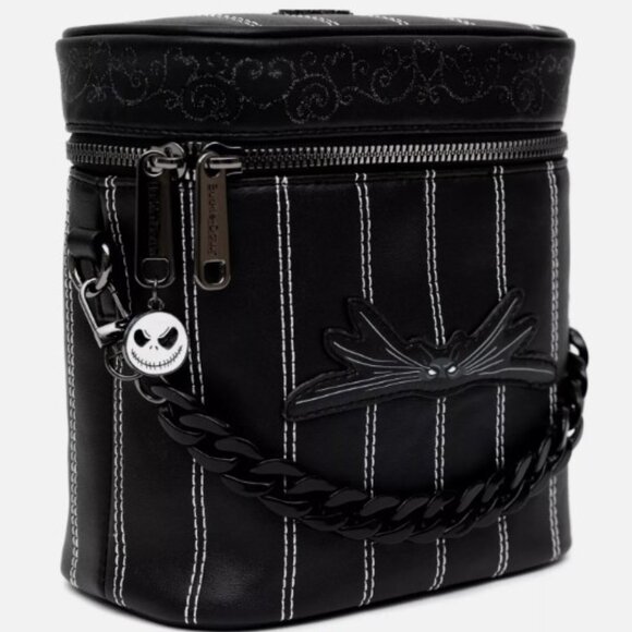 Disney Buckle Down Nightmare Before Christmas Jack Skellington Vanity Crossbody - Picture 1 of 5
